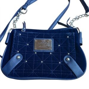 Nicole Miller Suzie velvet mini crossbody